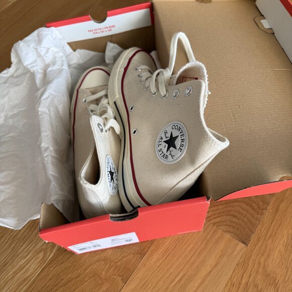 Converse Shoes - Converse  Canvas Hi-Tops, W size 9, M size 7.